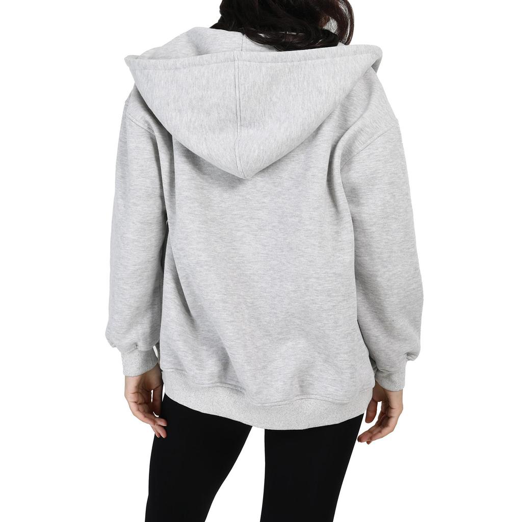 Женские толстовки с капюшоном на молнии с длинным рукавом, осенние свободные толстовки, куртки с карманами, модная одежда, толстовки с капюшоном для женщин