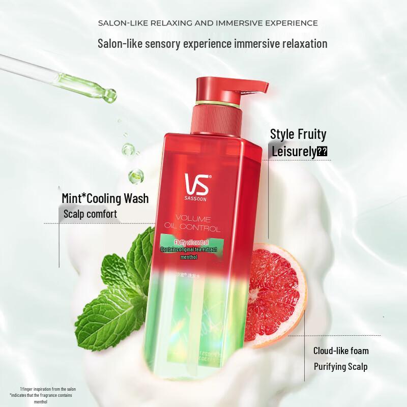 Vidal Sassoon Шампунь для контроля жирности без силиконов