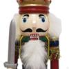 12 Inch Height Wooden Nutcracker Soldier Ornaments Handmade Handpainted Doll Puppet Toy Gift for