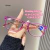 Anti Blue Light Reading Glasses Floral Print PC Frame Presbyopia Eyeglasses Fashion Cat Eye Eyewear Far Sight Glasses +1.0~+4.0