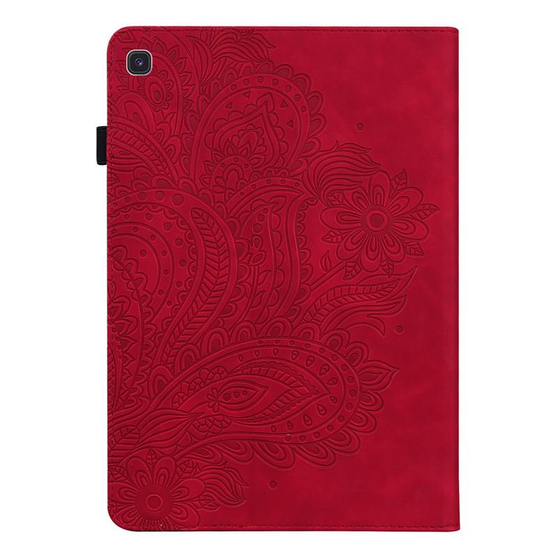Tablet Case For Samsung Tab S5E Case Cover T720 10 5 Cute Flower Tree Embossed Soft TPU Silicone Back Cover For Funda Galaxy Tab S5e Case