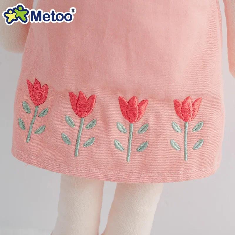 Кукла MeToo Morandi Angela 42 см Плюшевая Kawaii Изысканная Коллекционная Плюшевая Игрушка Праздничный Сюрприз Подарок на День Рождения Для Детей Девочек