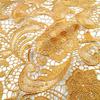 Water Soluble Lace, Polyester Light Silk, Cashew Pattern, Full Embroidery, Three-Dimensional, Hollow, Embroidery Fabric, Embroidery Cloth