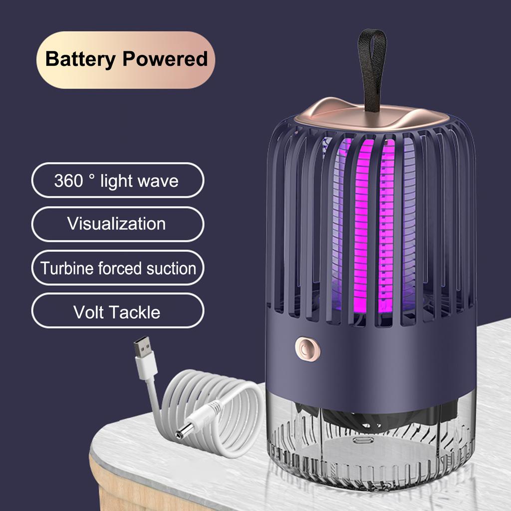 Электрическая лампа от комаров, бытовая лампа от комаров, портативная лампа-ловушка от комаров, лампа для уничтожения комаров