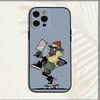 Cartoon Cute Goat Phone Case For iPhone 16,15,14,13,12,11,Pro,X,XS,Max,XR,Plus,Mini Soft Black Cover