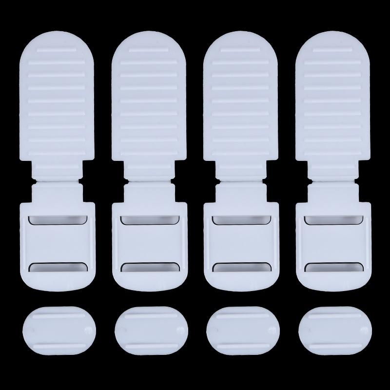 4 шт. Многофункциональные нескользящие держатели для простыней, Регулируемые пластиковые зажимы для фиксации покрывал, Бытовые фиксаторы от смещения для матрасных простыней, одеял