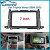7 Inch 2DIN Car Fascia Radio Panel For Toyota Venza 2008-2015 Frame Kit Install Facia Face Plate