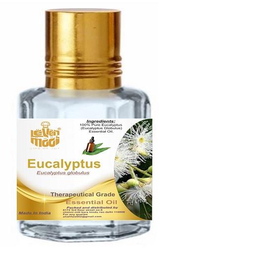 Levenmooi Eucalyptus (Eucalyptus globulus) Pure & Natural Therapeutic Grade Essential Oil Glass