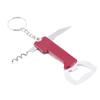 3 In 1 Keychain Beer Bottle Opener Stainless Steel Portable Red Wine Beer Bottle Opener Foil Cutter Corkscrew Kitchen Tool