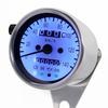 Rise Corporation T07Z9990006WH Motorbike Speedometer with LED Backlight Function, 140 Km/h Mechanical, 60 Pie, White