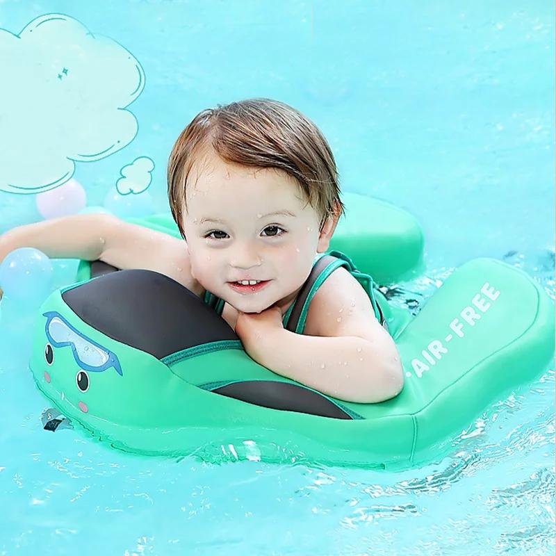 Mambobaby Новый надувной сиденье-плот для младенцев, Круг для плавания, Игрушки для бассейна, Веселые аксессуары, Мальчики, Девочки, Универсальный