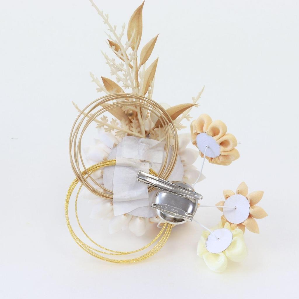 7 Hagoita Battledore Case Hinoki Wood Milk Tea Tsumami Zaiku Hair Acrylic M2612 No. Decoration, Frame, Design, Ornament, Case, 28.6cm Tall,