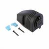 Black Plastic Power Socket 12V 24V for Car Boat Motorcycle Dashboard