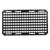 Алюминиевая боковая панель Molle для кузова грузовика 17x30x0,08 дюйма, система стеллажей с панелью Molle для кузова пикапов, внедорожников, седанов, грузовиков, автодомов