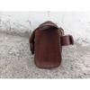Leather Bag Motorcycle Pouch Brown Saddle Buffalo Leather Bag Bike Small Tool Bag Front Fork Handlebar Leather Saddlebag Pouch