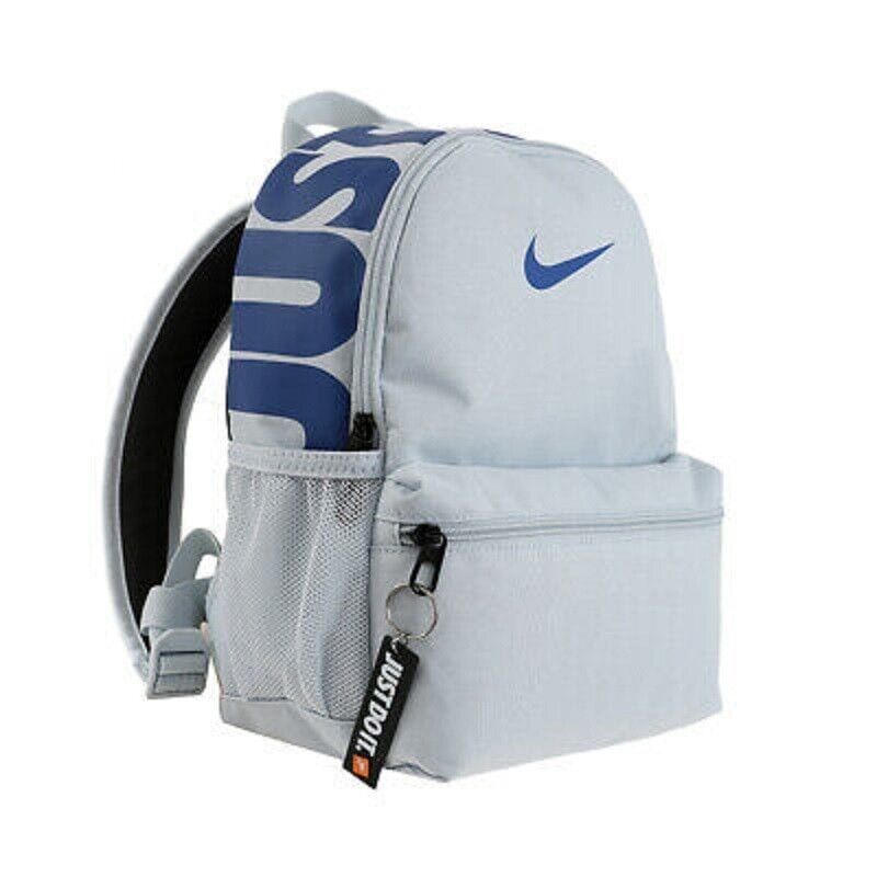 Nike Fabric Backpack Small Unisex Gray Blue BA5559-471