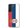 Coque Téléphone - Samsung - Galaxy S22 Plus - Drapeau Serbie - Souple - Multicolore
