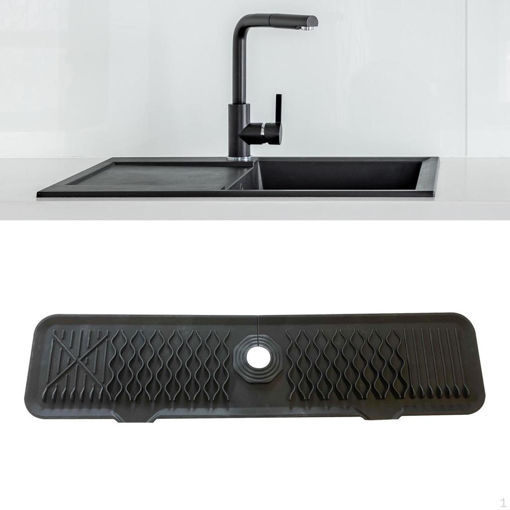Silicone Sink Faucet Mat Dish Drying Keep Your Countertop Dry and Clean