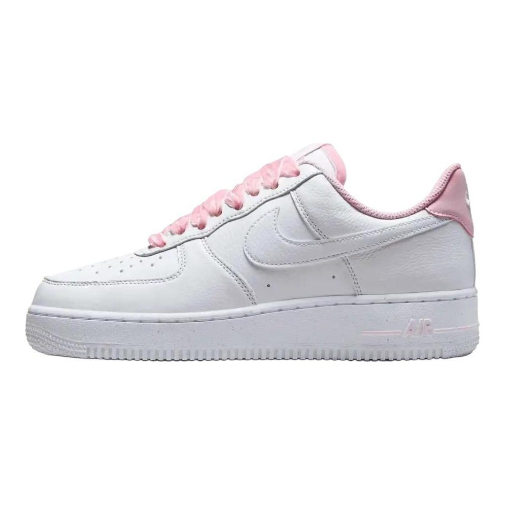Nike Кроссовки женские Air Force 1 Low Pink Velvet Laces Белый/Розовый-Пена HV4403-601