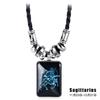 Ladies 12 Zodiac Astrology Design Pendant Necklace Constellation Galaxy