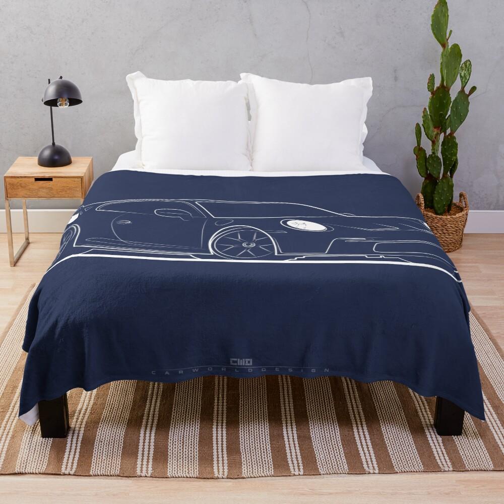 992 GT3 Throw Blanket