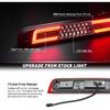 RAM 1500 LED 3Rd Brake Light For      2024 2025 RAM 1500 Rebel HFE Laramie Red Lens Third High Mount Stop Brake Lamps White LED Rear Center Roof