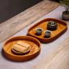 HeMu Bamboo Products Плетеное вручную поднос для чая, Поднос для отеля, Поднос для димсама, Полотенце для гостевого дома, Винтажный сухой стол для закусок