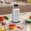 4-Sided Blades Manual Cheese Grater with Handle Kitchen Chopper Food Shredder  Cooking Accessories
