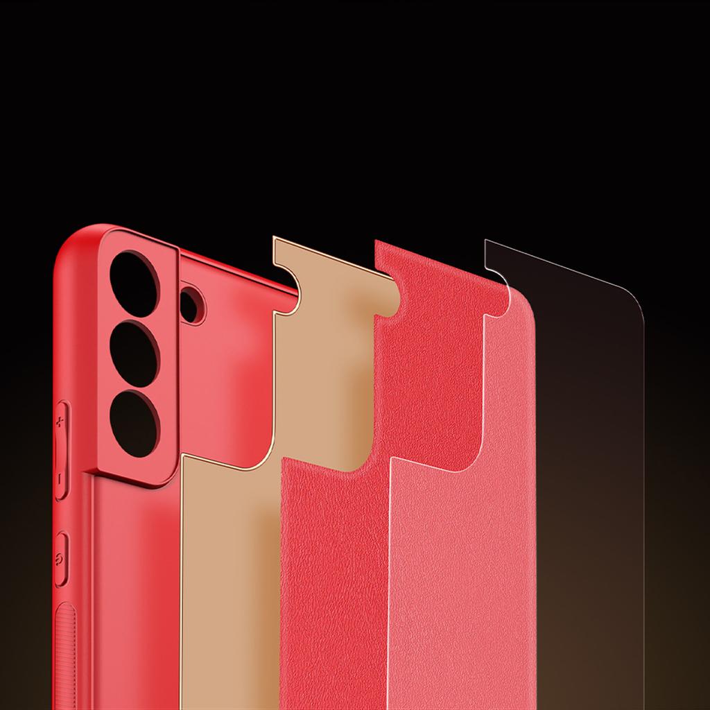 Dux Ducis Yolo Eco-Leather Case for Samsung S22+