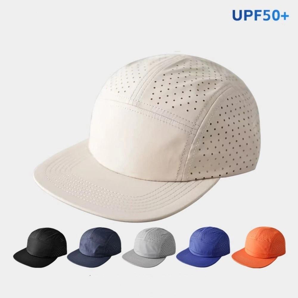 5-panel Baseball Cap Quick Drying Sun Hat Lightweight Running Cap Running
