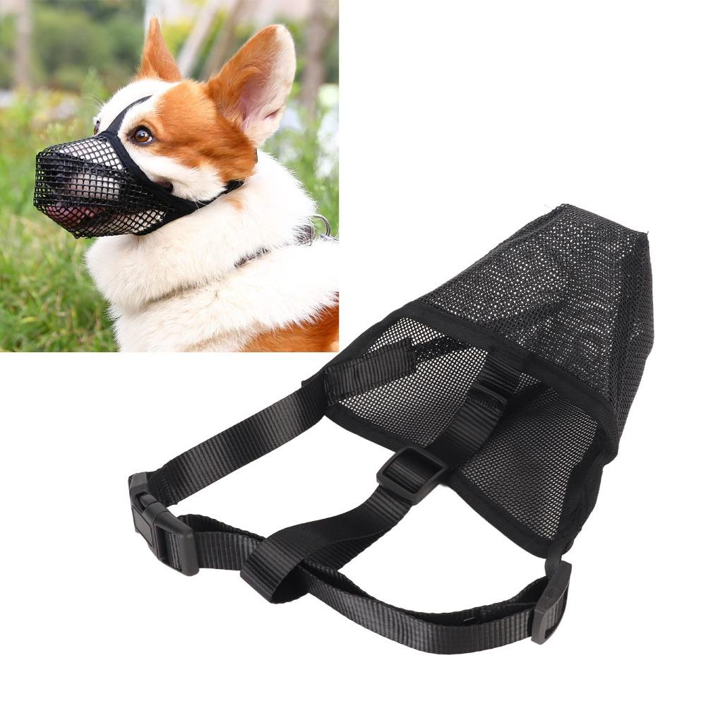 Long Snout Pet Muzzle Lightweight Anti Bite Muzzle No Chafe Dog Bark Stopper Medium Large Dogs