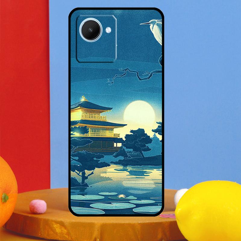 Японский стиль Арт Япония Для Realme 15 Pro 10 11 12 13 14 Pro Plus GT6 GT7 C61 C67 C63 C71 C55 C51 C65 C53 C75 Чехол