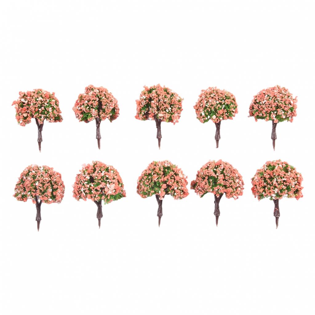 Архитектура Поезд Железная дорога Варгейм Диорама Пейзаж Модель Деревья 4СМ