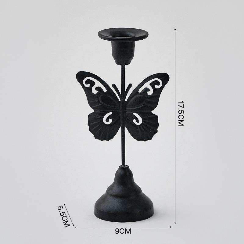 Романтические украшения стола Ретро Реквизит для ужина при свечах Подсвечники