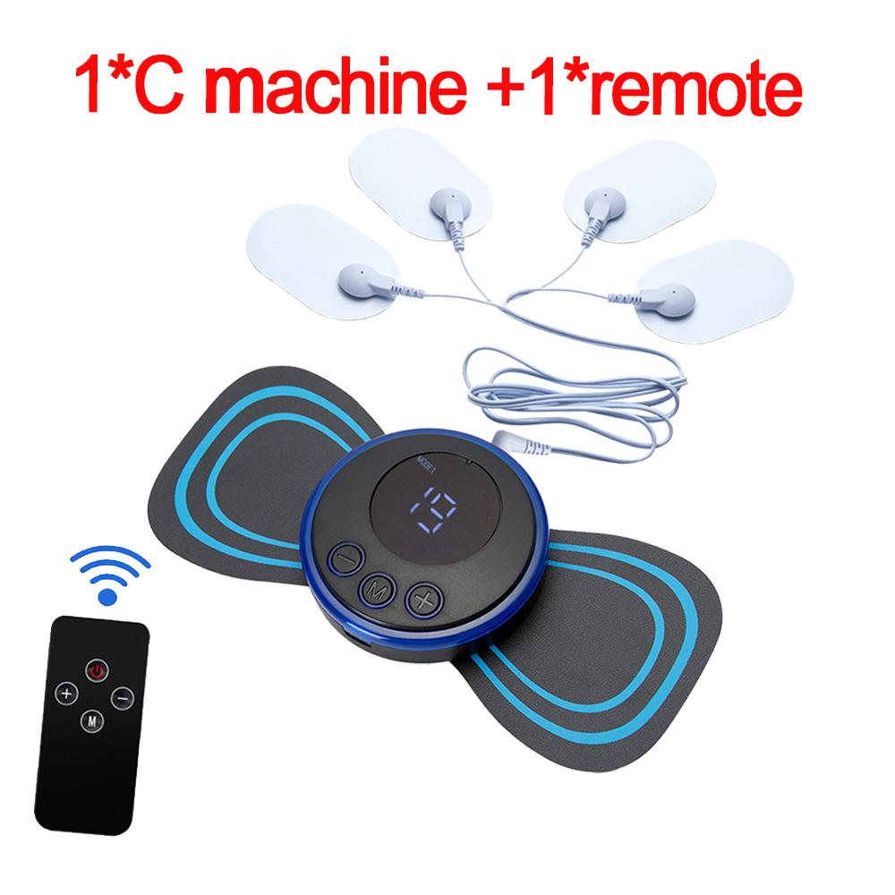 Массажер для шеи, ЖК-дисплей, EMS, электрический массажный пластырь для шеи, низкочастотный импульсный миостимулятор, подушечки, облегчение боли, релаксация