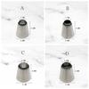 Cupcake Cake Decoration Biscuit Russian Pastry Tip Sultan Tube Icing Piping Nozzles Baking Tool