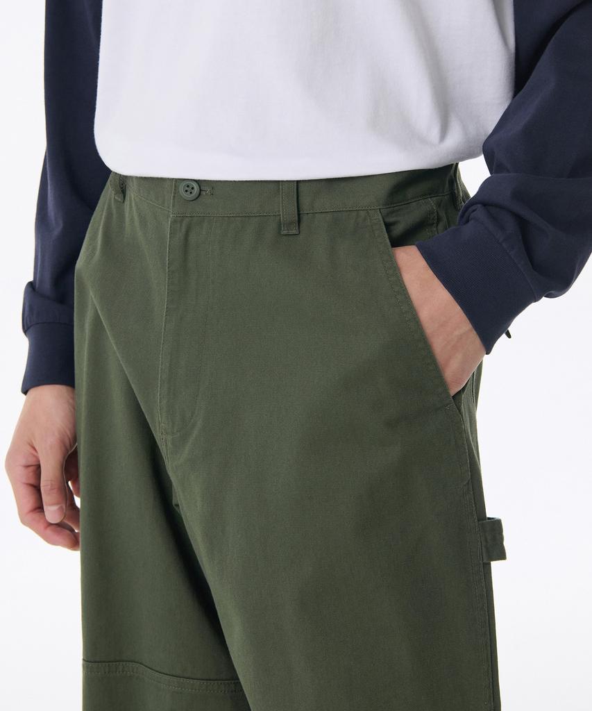MUSINSA STANDARD Multi-Pocket Carpenter Pants [Khaki]