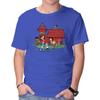 Unisex Crew Neck T-Shirt Doghouse Express Graphic Short Sleeve Casual Tee
