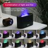 Portable Cool Mist Usb Led Change Color Room H2o Air Fire Flame Humidifier Aroma Essential Oil Diffuser Humidifier