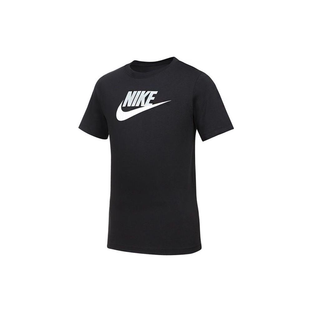 Nike Sportswear Graphic Print Casual Short-Sleeve T-Shirt Kids Tops Black AR5252-013