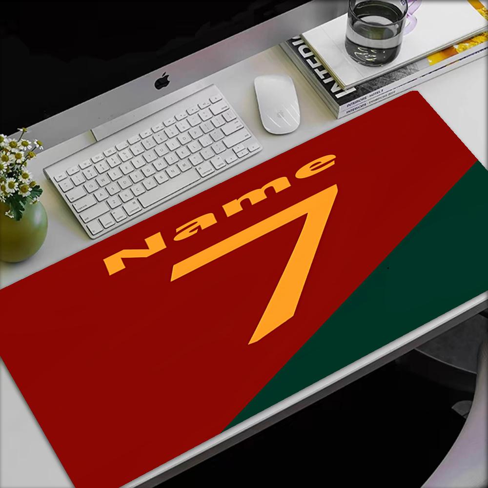 Custom Name 7 Theme Mouse Pad, Non Slip Rubber Base, Multifunctional Office & Home Decor, Perfect for Workspace Personalization.