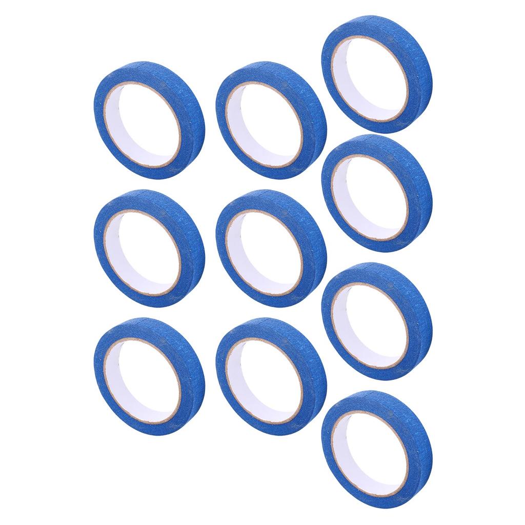 Малярный скотч для автомобиля термостойкий 0,79 дюйма X 98,43 фута синий маскировочный скотч для авторемонта для дома, офиса, школы