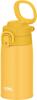 Бутылка для воды с вакуумной изоляцией и петлей для переноски 400 мл желтая Y JOS-400