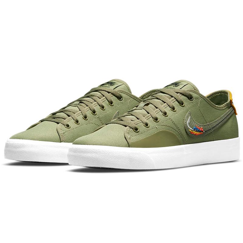 Nike Кеды для скейтборда Sb Blazer Court Daan Van Der Linden Dusty Olive CZ5605-300