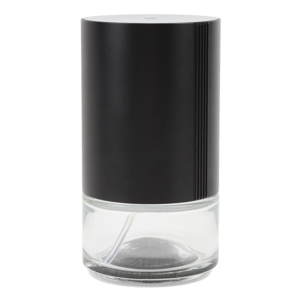 Essential Oil Diffuser with Night Light Black 100ml Timing Touch Control Waterless Cordless