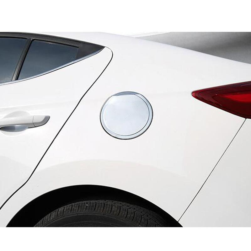 For Hyundai Elantra Avante 2016 2017 2018 Car Styling Gas/Fuel/Oil Tank Cover Cap Stick Lamp Frame Trim Parts 1PCs