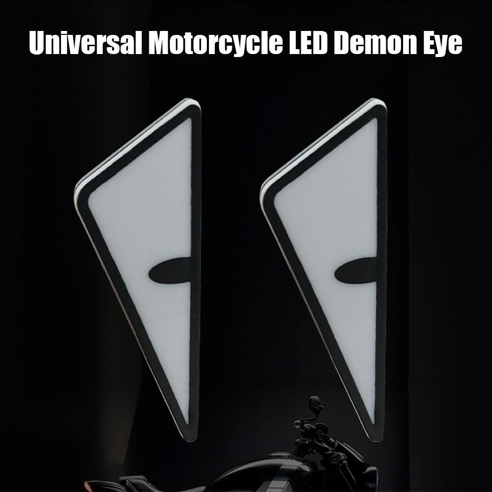 Универсальный мотоциклетный светодиодный фонарь Demon Eye с высокой яркостью, светодиодный задний фонарь для мотоцикла, динамическое освещение, аксессуары для мотоциклов