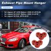 UXCELL 2pcs Exhaust Muffler Rubber Bracket Insulator for Jaguar XF XJ XJL C2C32948