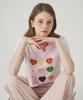 SWEET SOUP Футболка с принтом гамбургера_Светло-фиолетовый(Wb7Stf4)