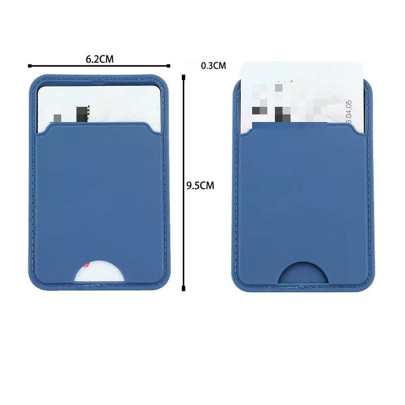 Универсальный самоклеящийся чехол-наклейка для карточек, чехол-кошелек для телефона, держатель для удостоверения личности, карман для мобильного телефона для женщин и мужчин